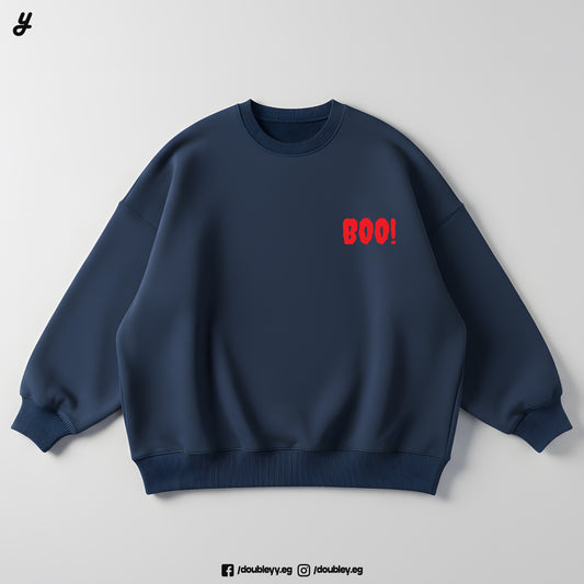 "BOO!!" Premium Oversized Crewneck