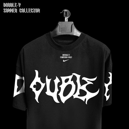 DOUBLE Y WAVY OVERSIZED T-SHIRT