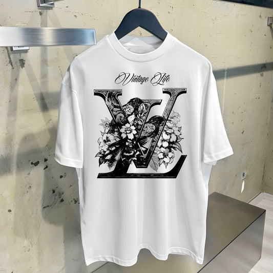 VINTAGE LIFE OVERSIZED T-SHIRT